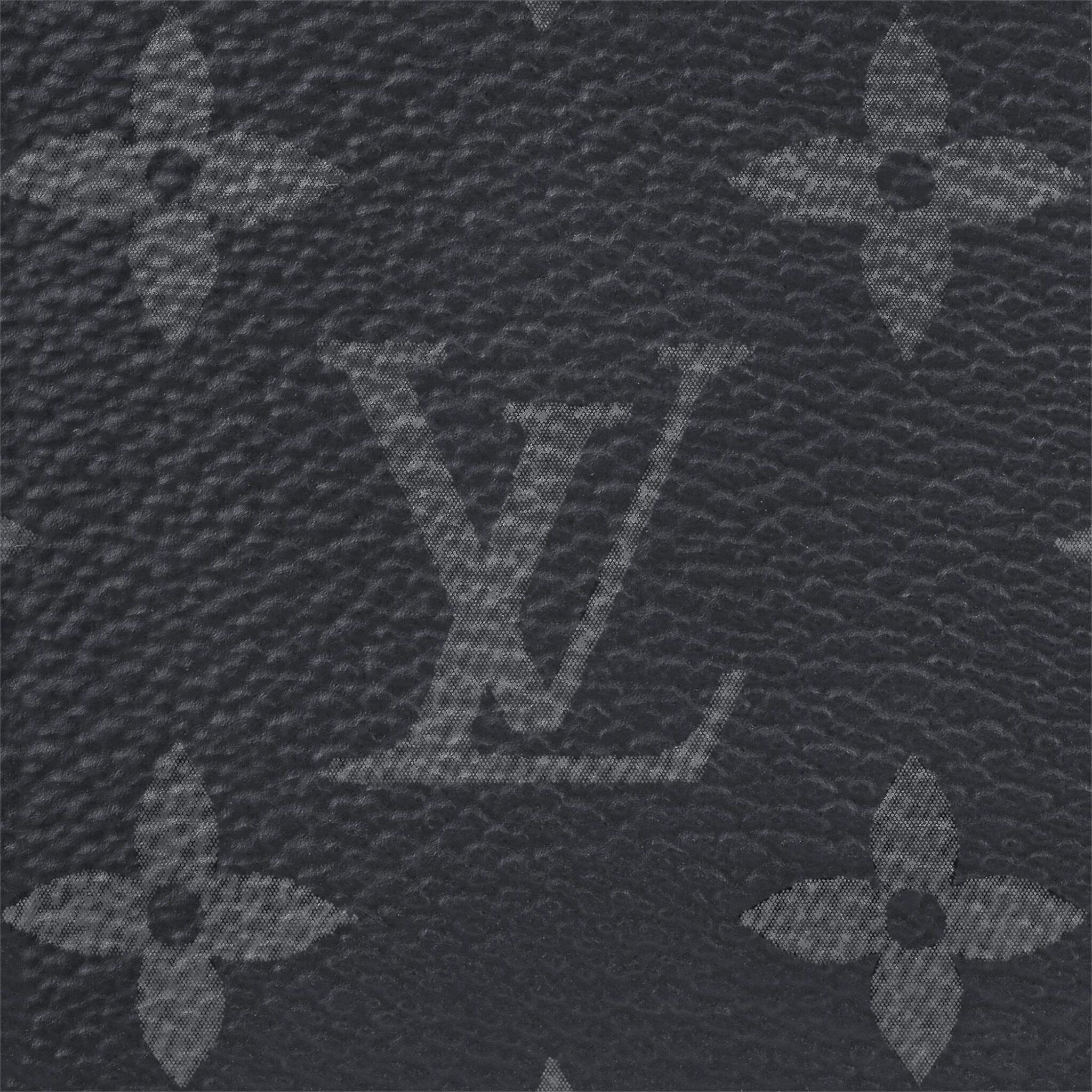 Louis Vuitton Coin purse and card holder Monogram Eclipse canvas  For Sale 1