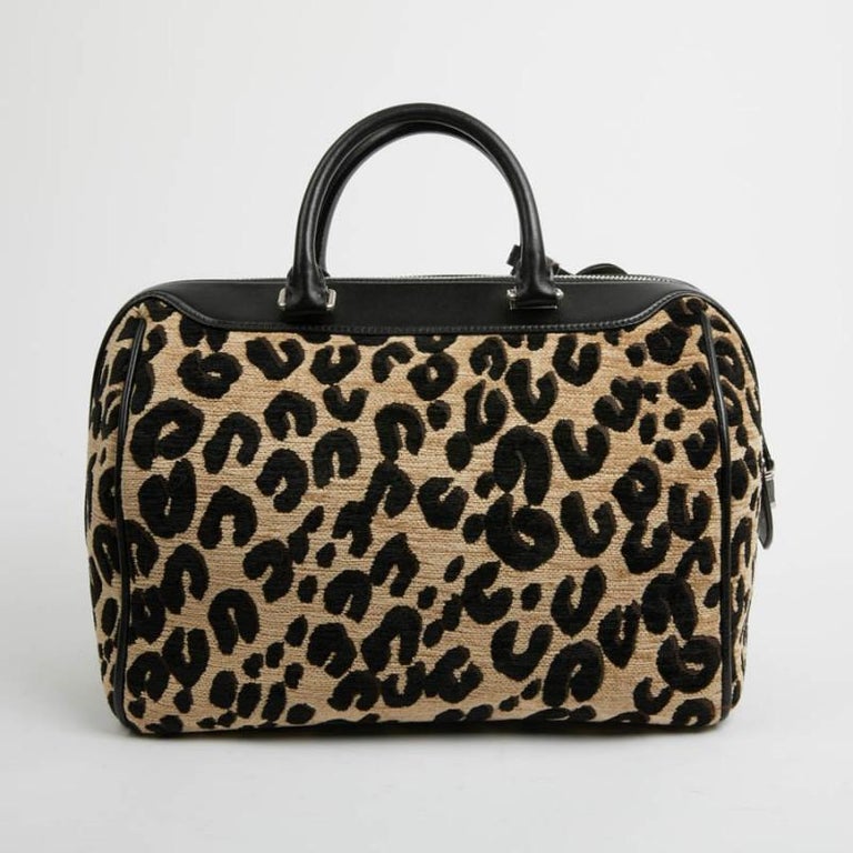 Louis Vuitton Stephen Sprouse Tan And Black Leopard Chenille And Leather  North-South Bag Silver Hardware, 2012 Available For Immediate Sale At  Sotheby's