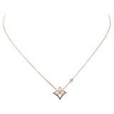 Louis Vuitton Blossom 18k Rose Gold Diamond and Mother of Pearl Sautoir  Necklace For Sale at 1stDibs