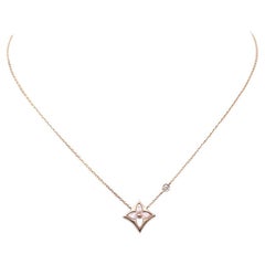 Louis Vuitton 'Color Blossom BB Star' Mother-of-Pearl Rose Gold PendantAuthentic