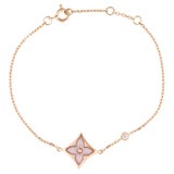 Color Blossom star bracelet, pink gold and white mother-of-pearl -  Categories