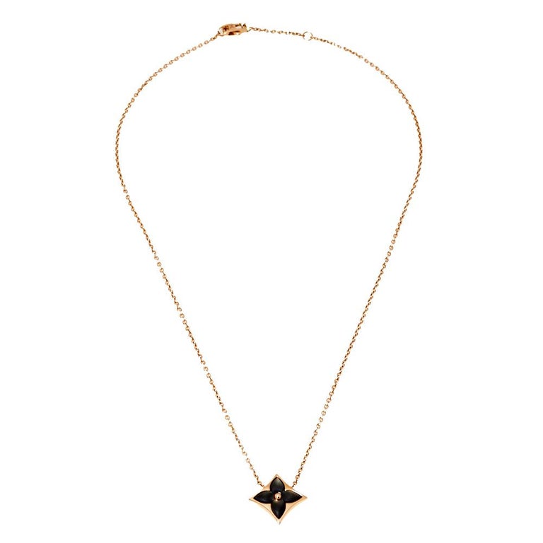 louis vuitton star blossom necklace