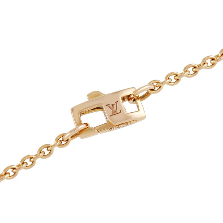 Louis Vuitton Colour Blossom Sun Pendant Q93520 Pink Gold (18K