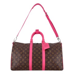 Louis Vuitton Colormania Monogram Macassar Keepall Bandoulière 50 Bag