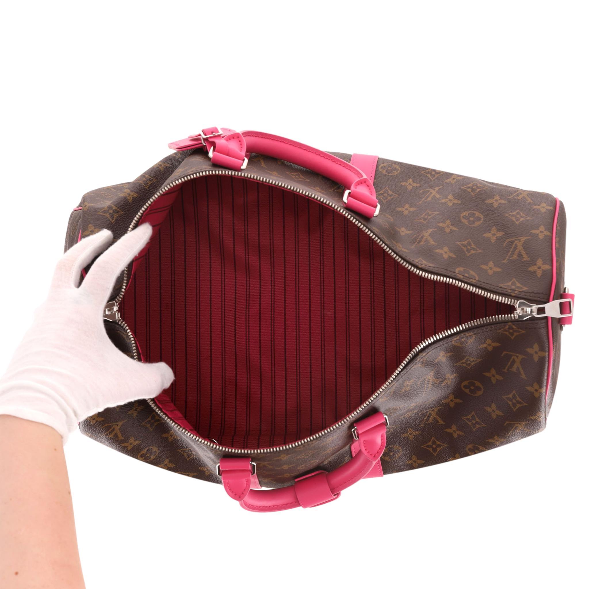 Louis Vuitton Colormania Monogram Macassar Keepall Bandoulière 50 Bag 2