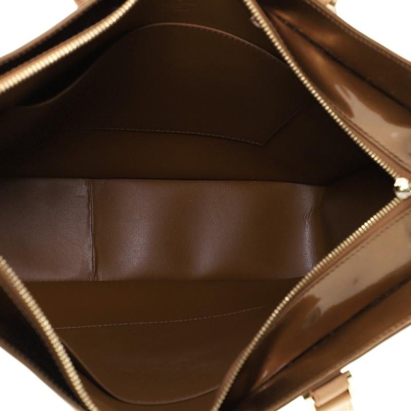 Women's or Men's Louis Vuitton Columbus Handbag Monogram Vernis 