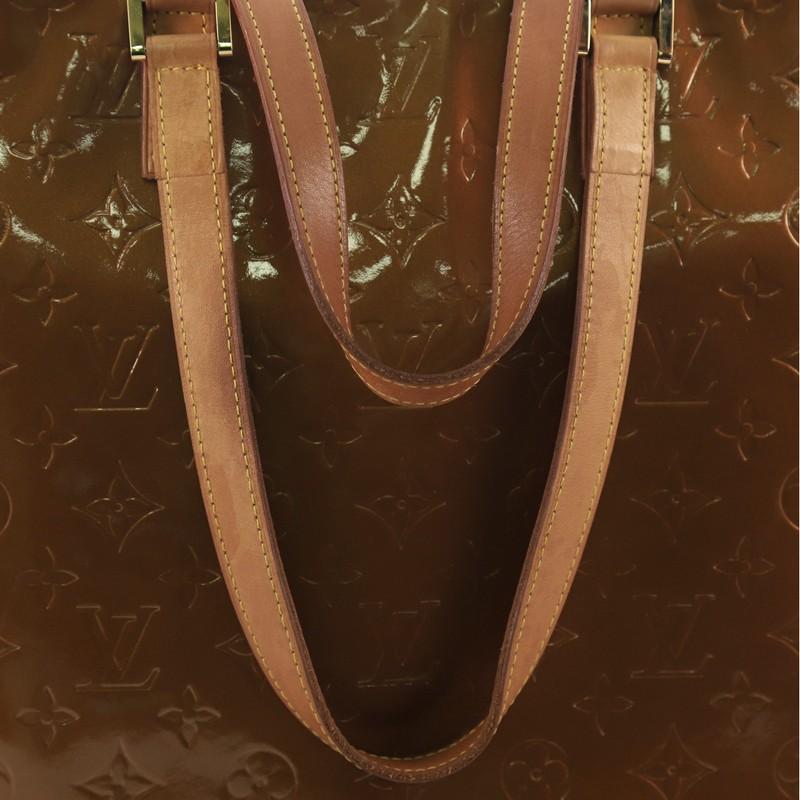 Louis Vuitton Columbus Handbag Monogram Vernis 3