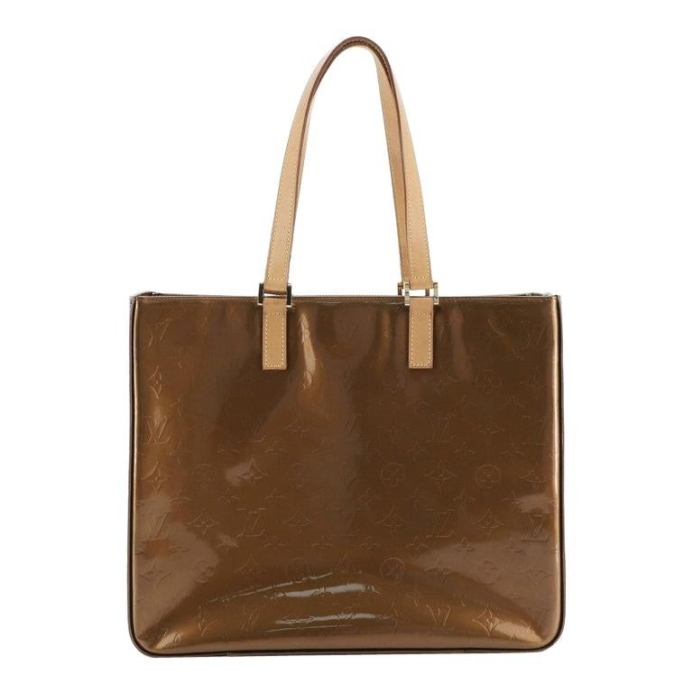 Louis Vuitton Columbus Handbag Monogram Vernis  For Sale
