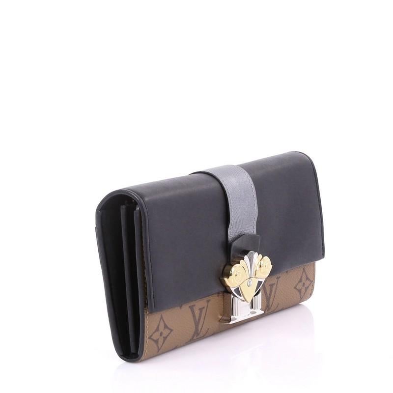 louis vuitton sarah wallet reverse monogram