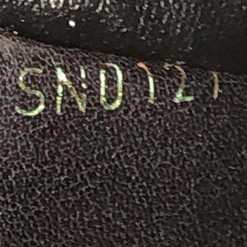 Louis Vuitton Column Sarah Wallet Reverse Monogram Canvas with Calf Leather In Good Condition In NY, NY