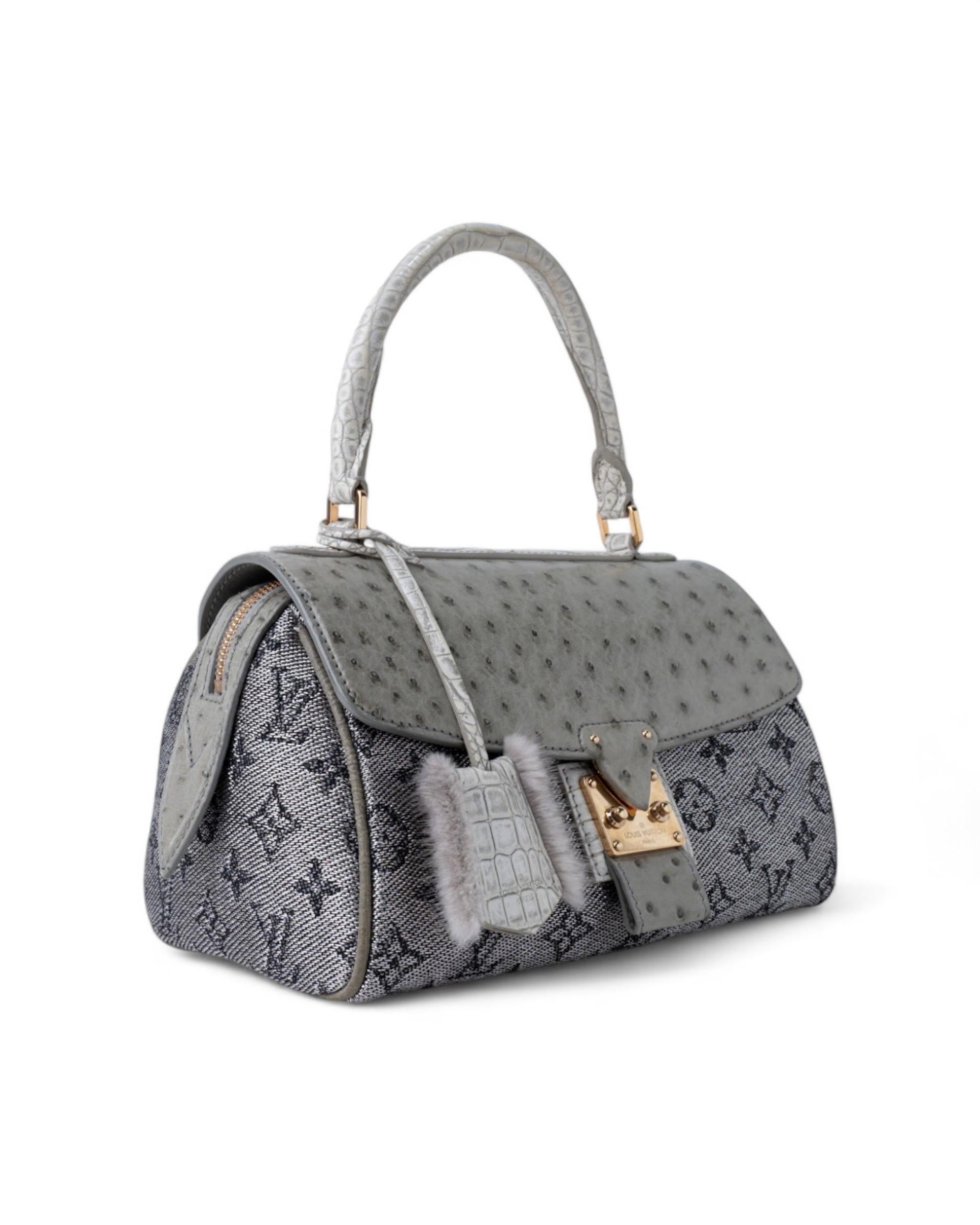 silver lv bag