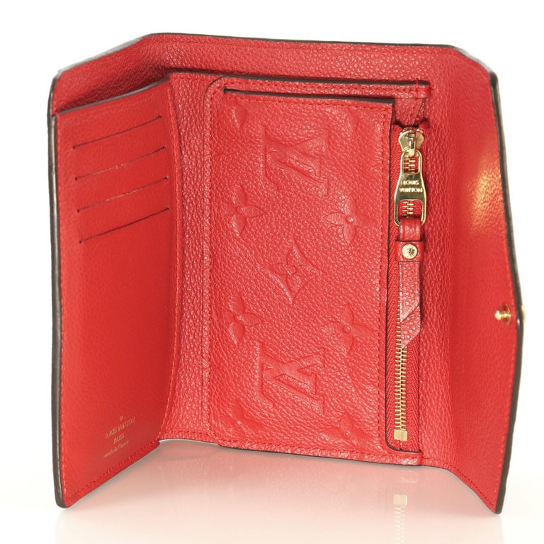 Louis Vuitton Compact Victorine Wallet Monogram Empreinte Leather at  1stDibs
