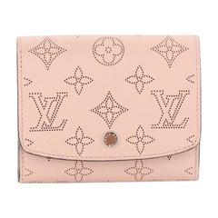 Louis Vuitton Compact Iris Wallet NM Mahina Leather