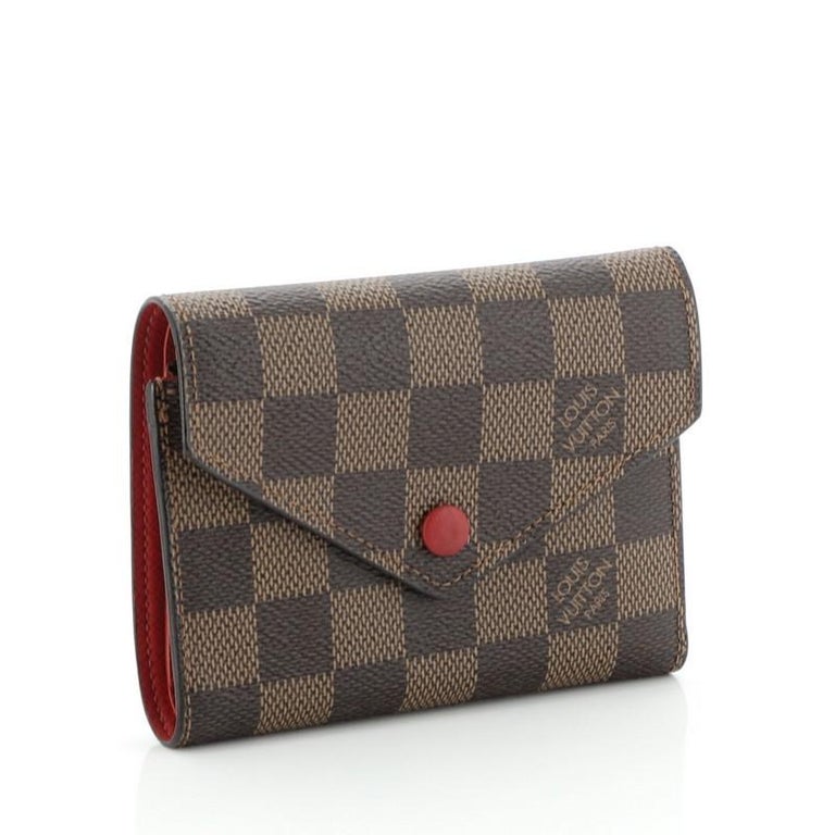 Louis Vuitton Compact Victorine Wallet Damier For Sale at 1stdibs