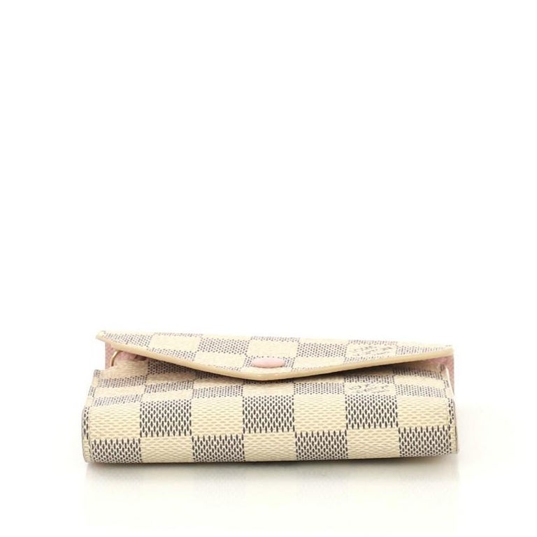 Louis Vuitton Compact Victorine Wallet Damier For Sale at 1stdibs