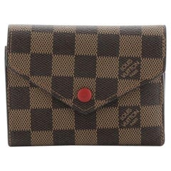 Louis Vuitton Compact Victorine Wallet Damier