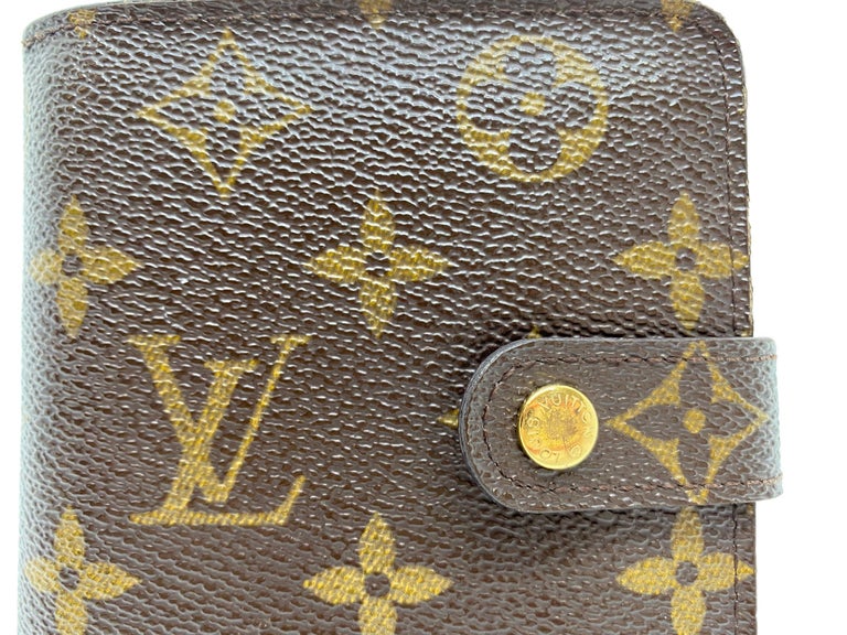 Louis Vuitton Compact Zip Wallet, Monogram
