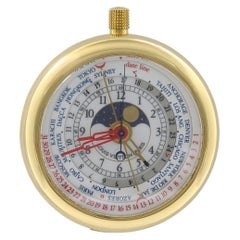 Louis Vuitton Complications 18 Karat Yellow Gold World Time Quartz Watch