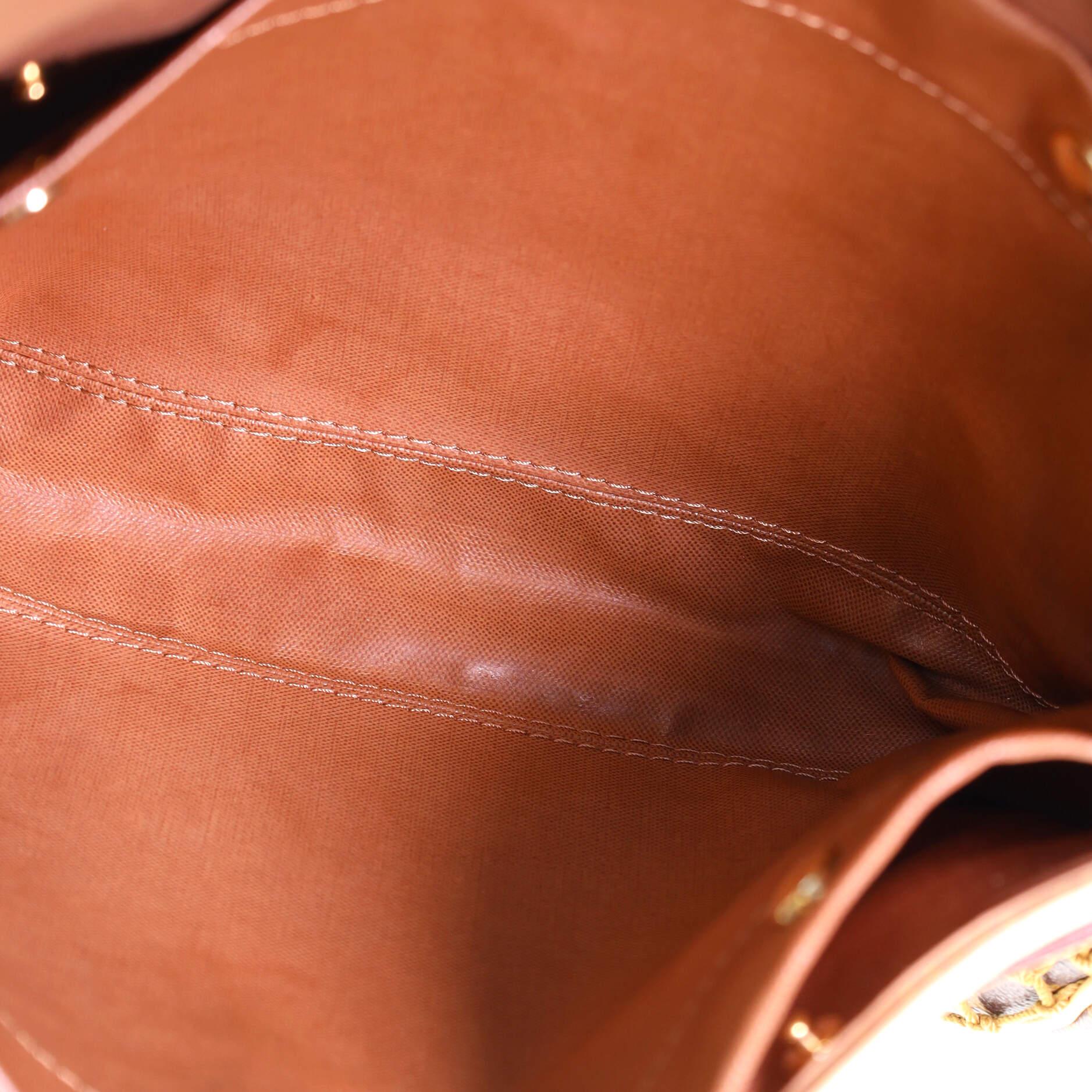 Messenger Bag von Louis Vuitton aus Segeltuch mit Monogramm PM für Damen oder Herren