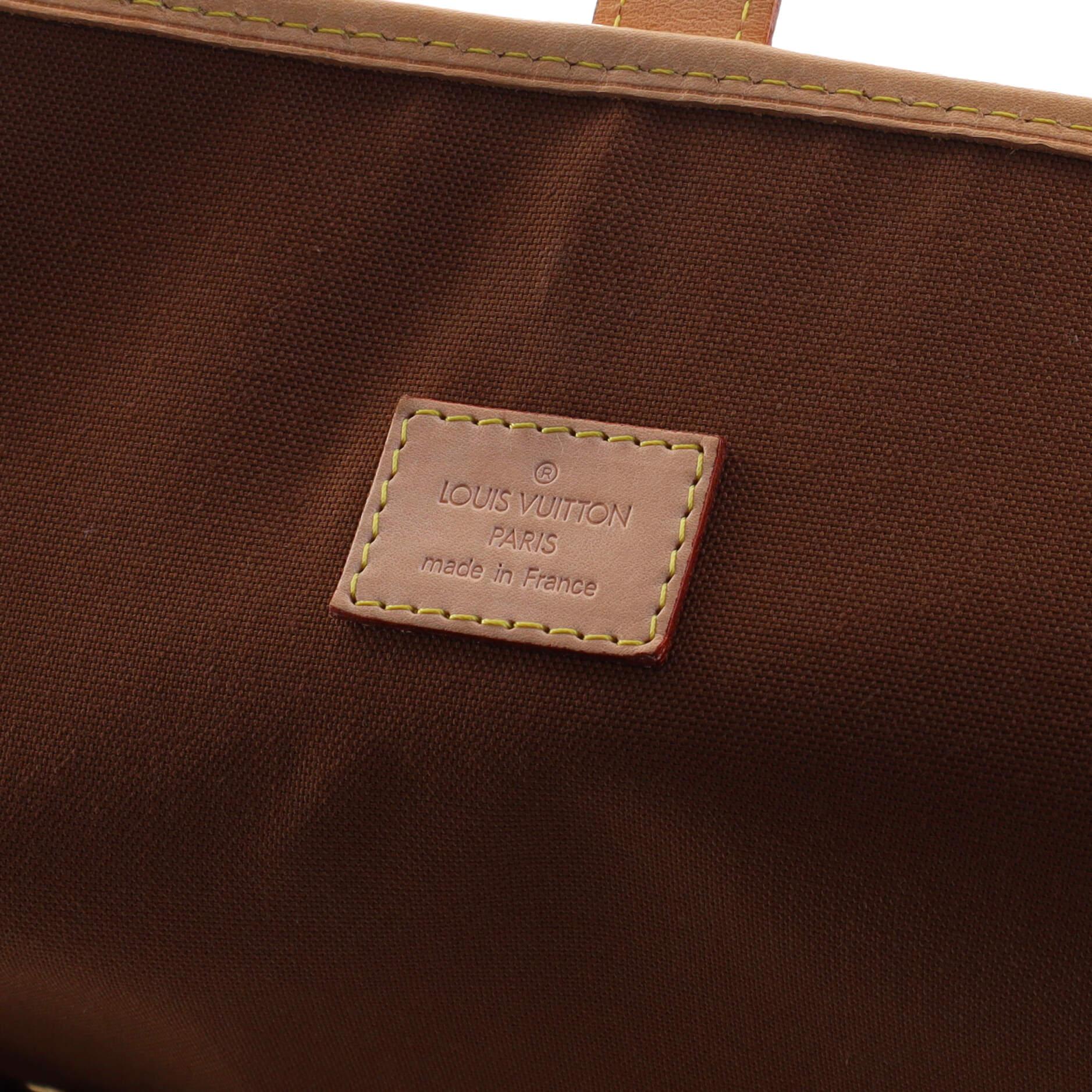 Messenger Bag von Louis Vuitton aus Segeltuch mit Monogramm PM 2