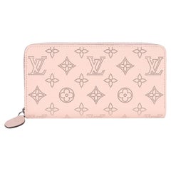 Louis Vuitton Contemporary Mahina Empriente Leather Zippy Wallet Pink