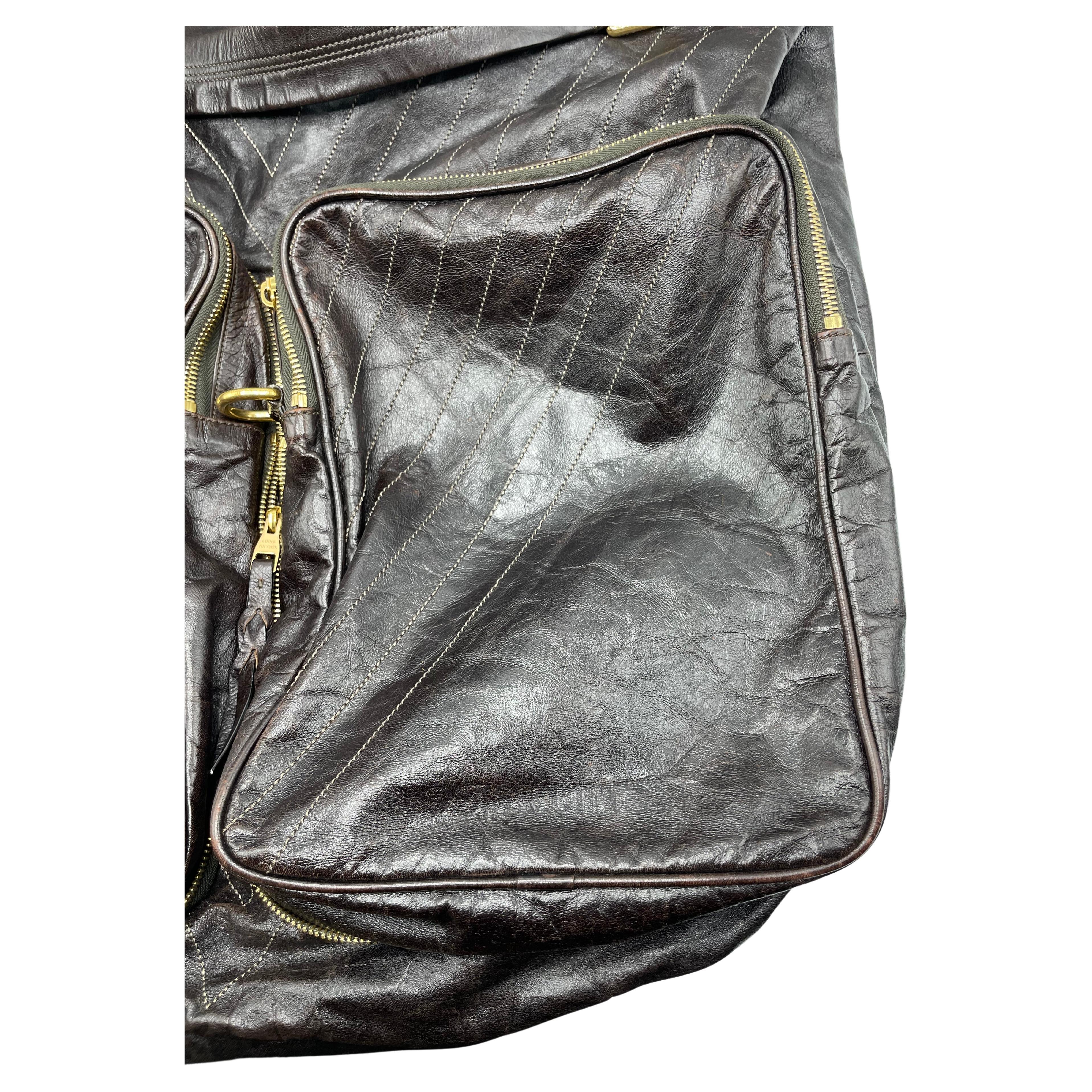 Louis Vuitton Convertible Runway Soana Sacoche in Marron For Sale 3