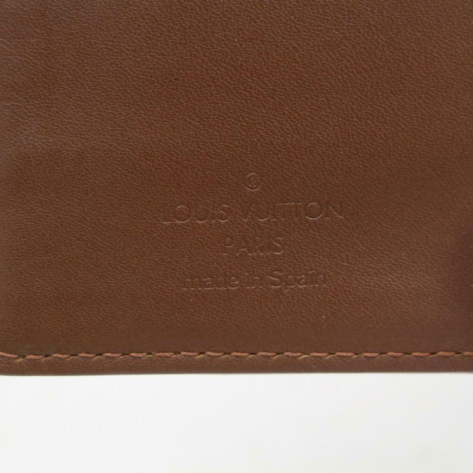 Louis Vuitton Copper Small Ring Agenda Diary Cover Pm Vernis Monogam Bronze In Good Condition For Sale In Dix hills, NY