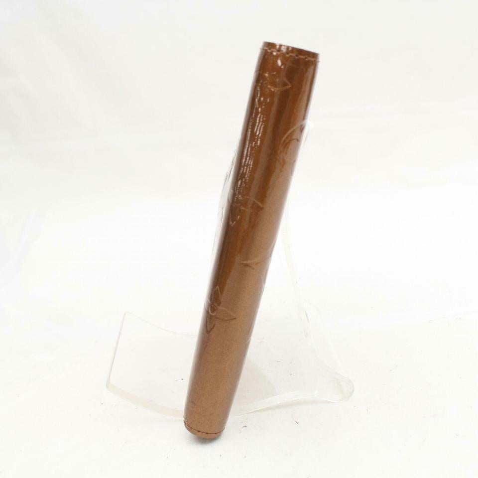Louis Vuitton Copper Small Ring Agenda Diary Cover Pm Vernis Monogam Bronze 3