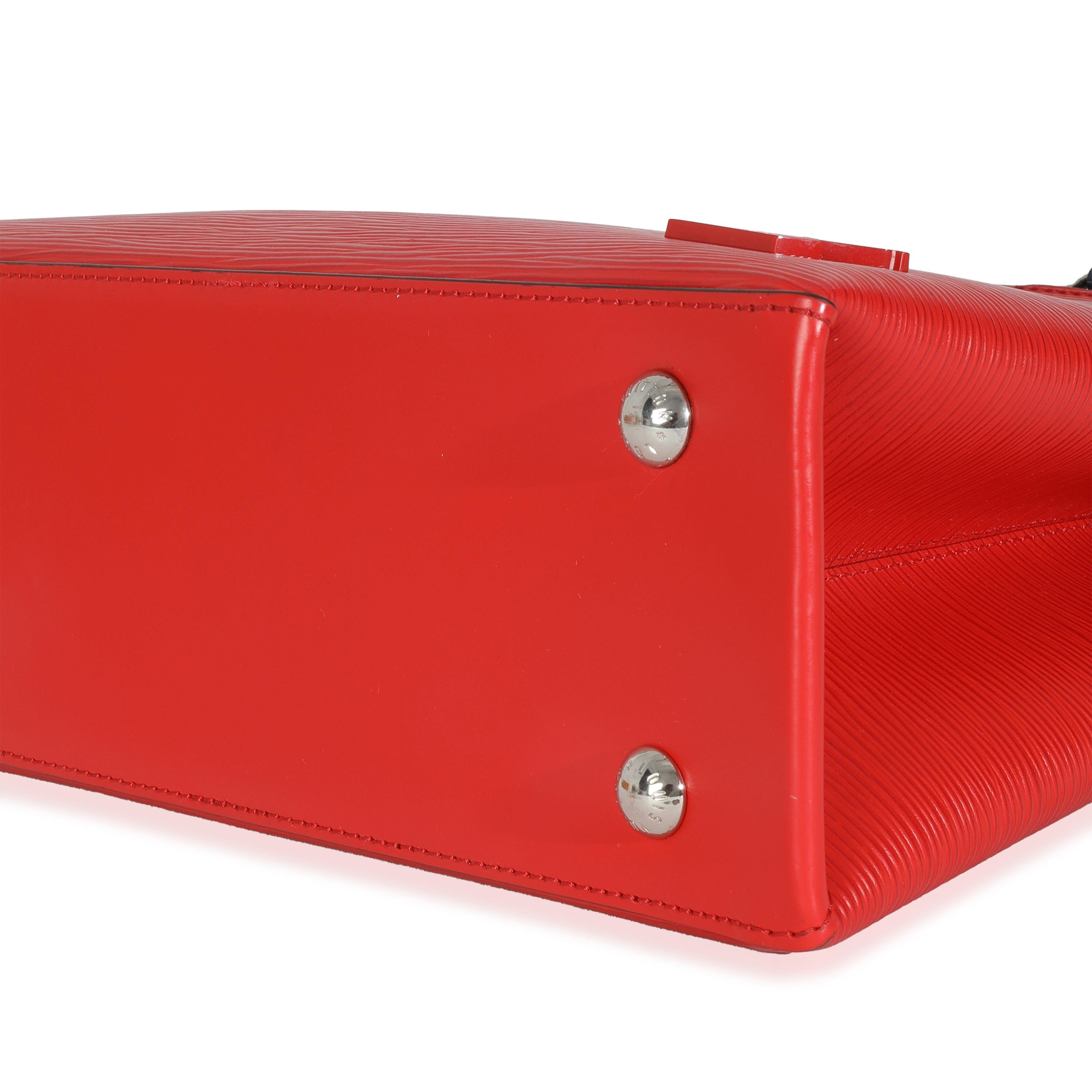 Louis Vuitton Coquelicot Epi Kleber PM en vente 2