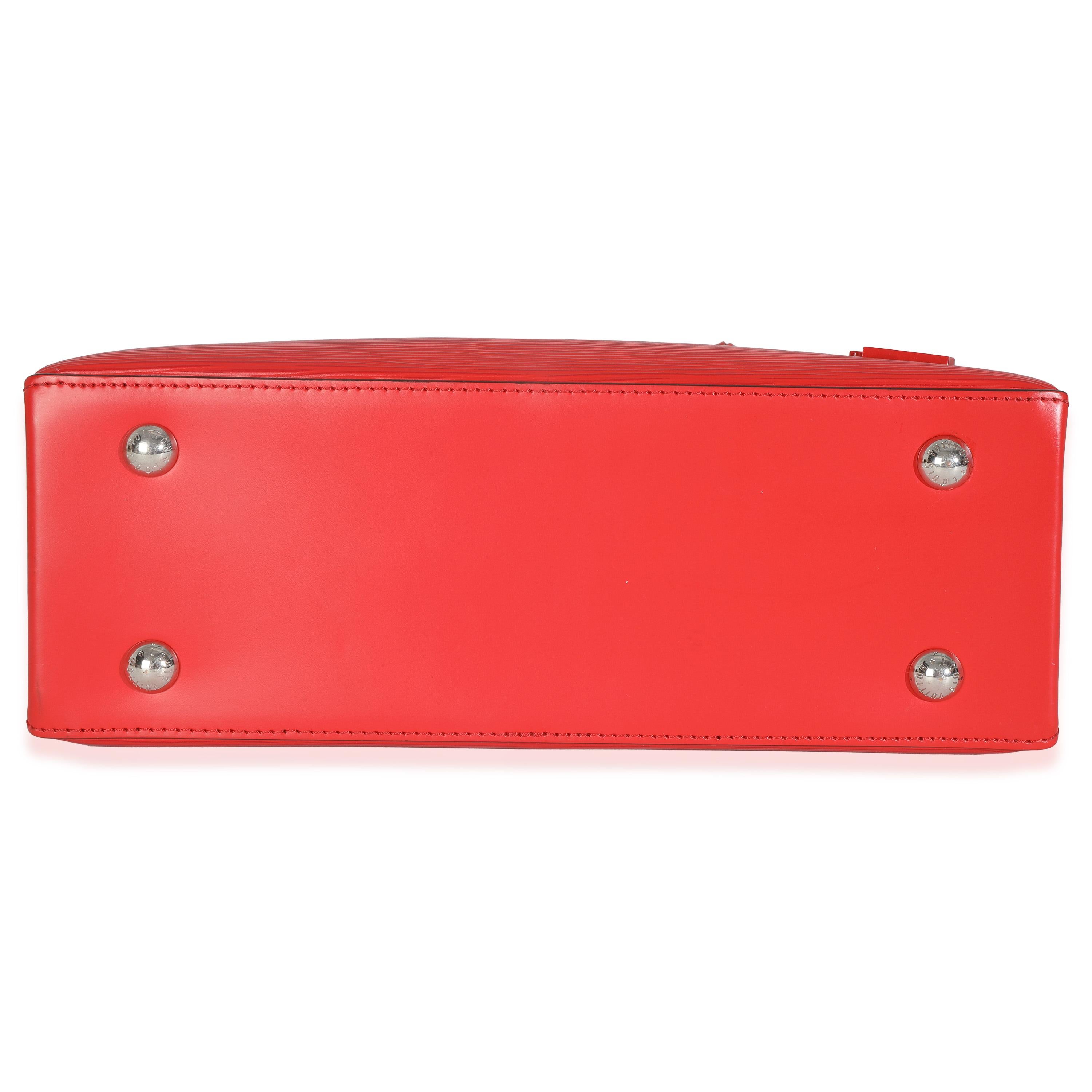 Louis Vuitton Coquelicot Epi Kleber PM en vente 3