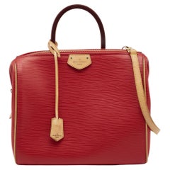 Coquelicot Epi Ledertasche Doc PM von Louis Vuitton