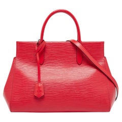 Louis Vuitton Coquelicot Epi Leather Marly MM Bag