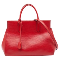 Louis Vuitton Coquelicot Epi Leather Marly MM Bag