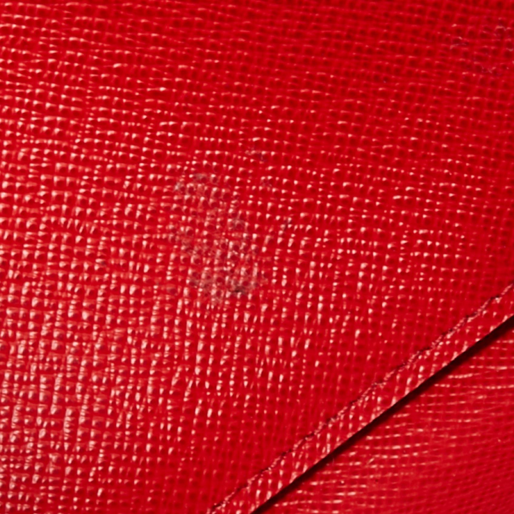 Louis Vuitton Coquelicot Epi Leather Sarah Wallet 3
