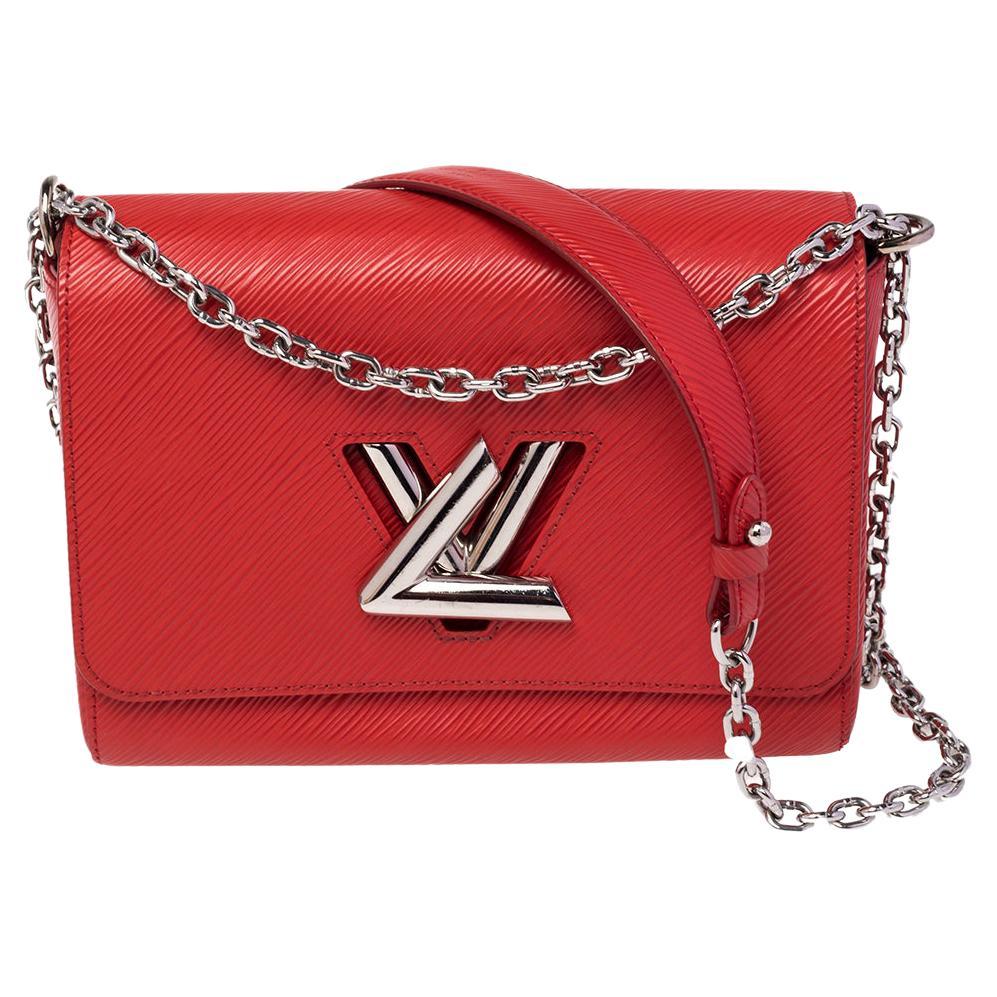 Red Louis Vuitton Twist Epi Leather MM