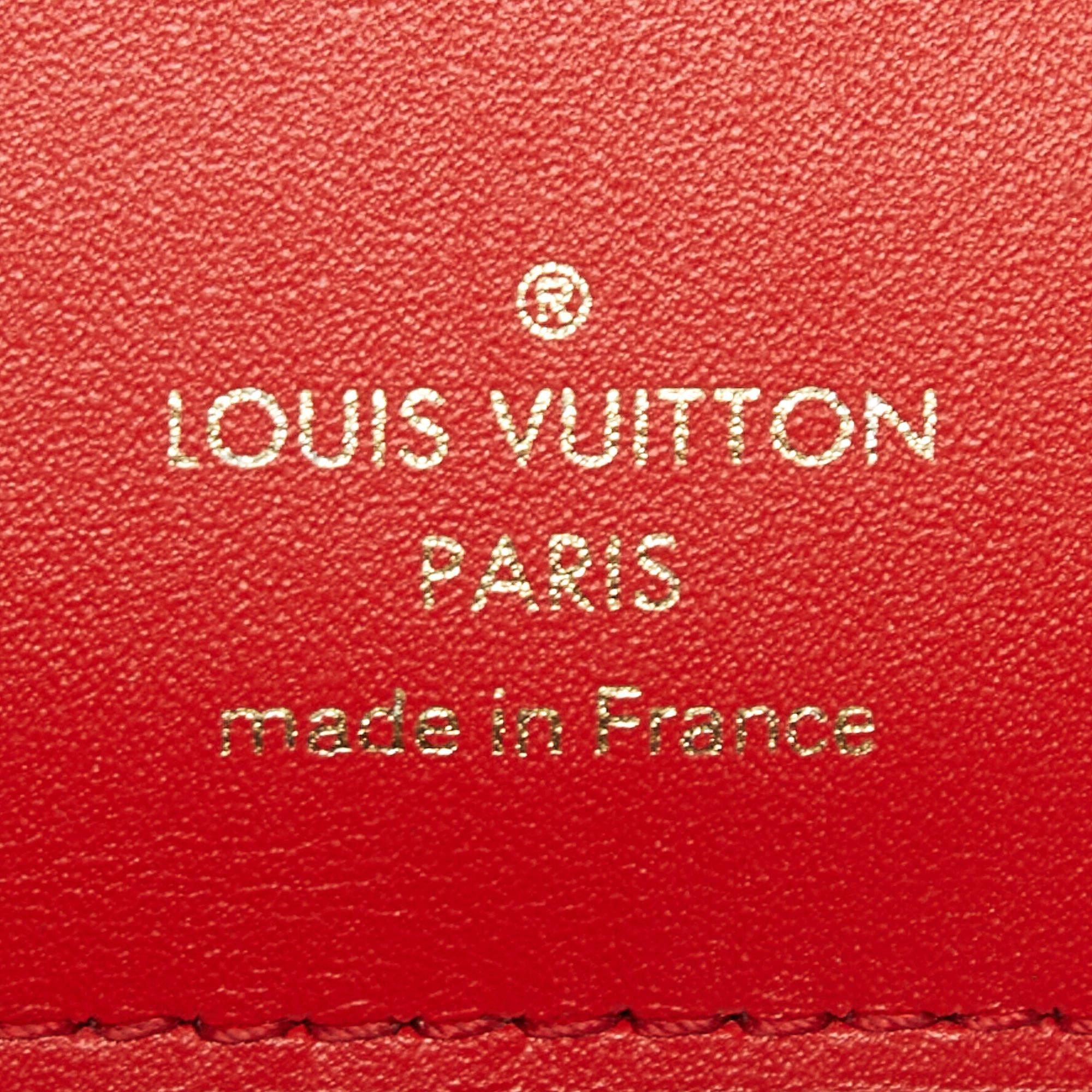 Louis Vuitton Coquelicot Monogram Canvas Flowers Compact Wallet 9