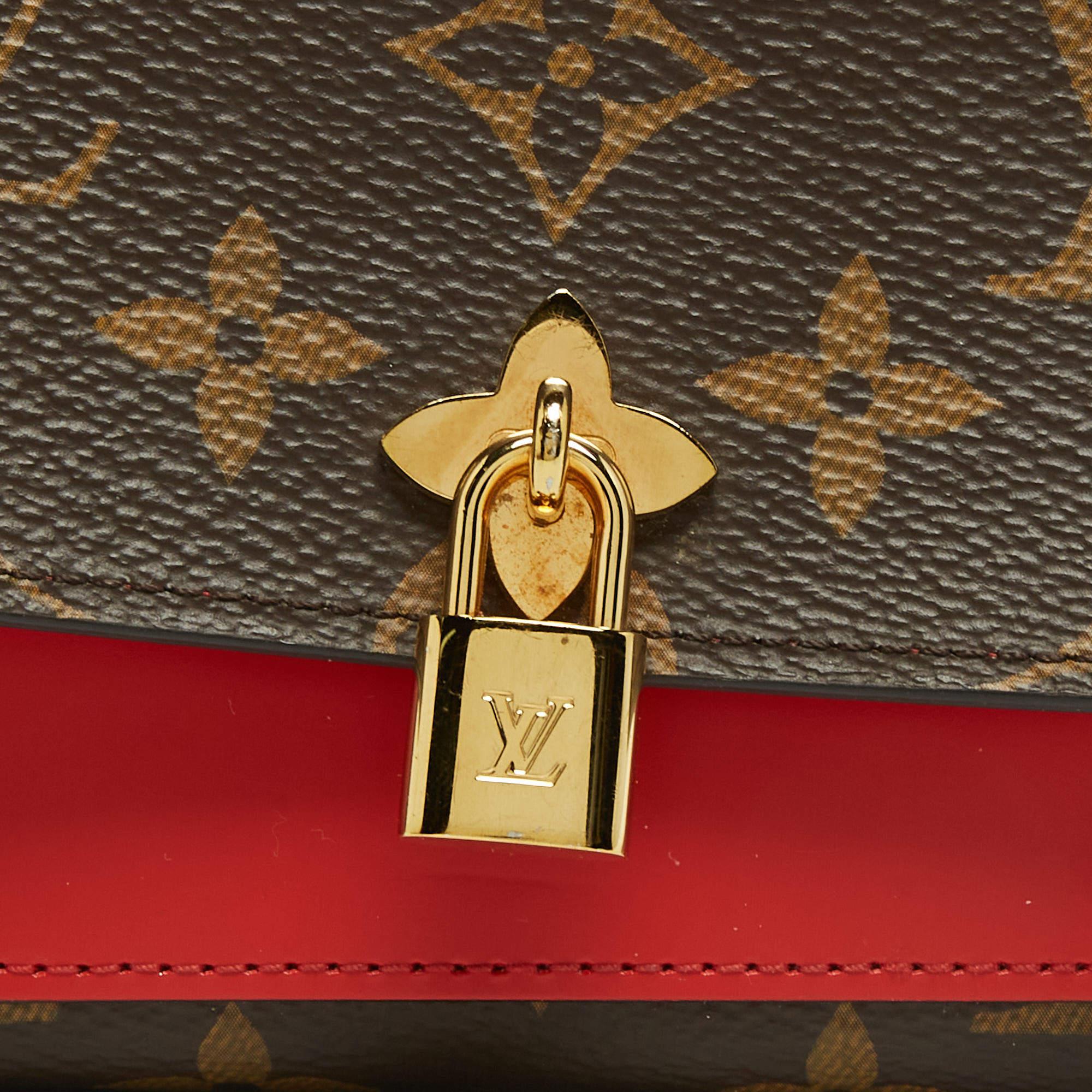 Louis Vuitton Coquelicot Monogram Canvas Flowers Compact Wallet 2