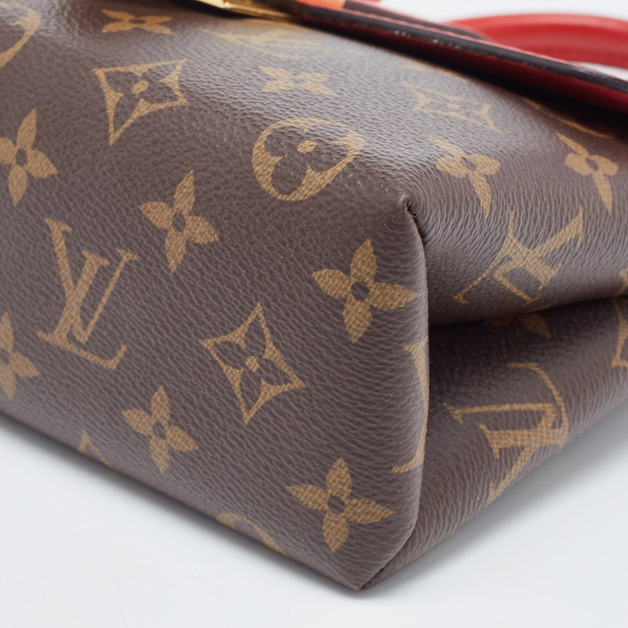 Louis Vuitton Coquelicot Monogram Canvas Locky BB Bag 6