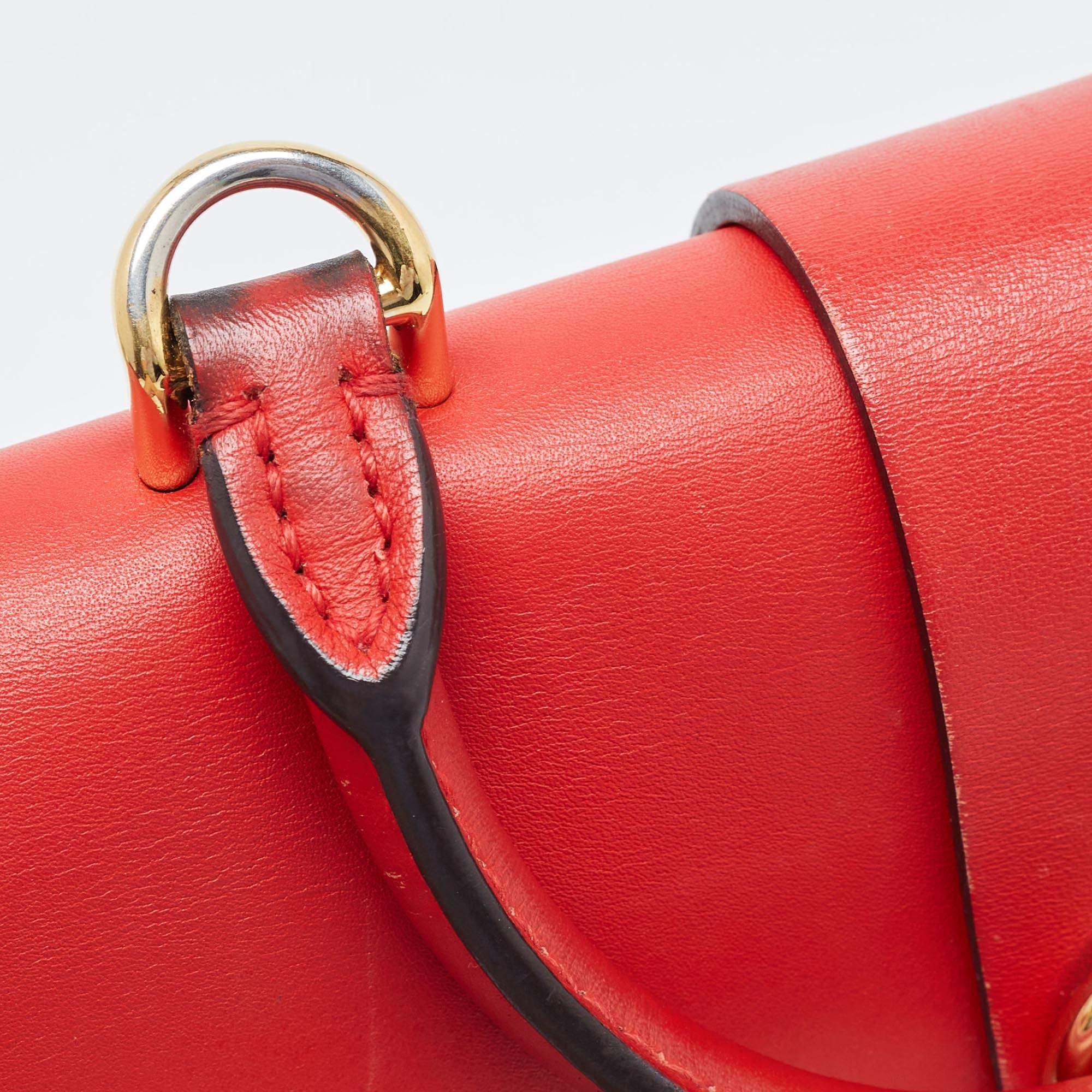 Louis Vuitton Coquelicot Monogram Canvas Locky BB Bag 1