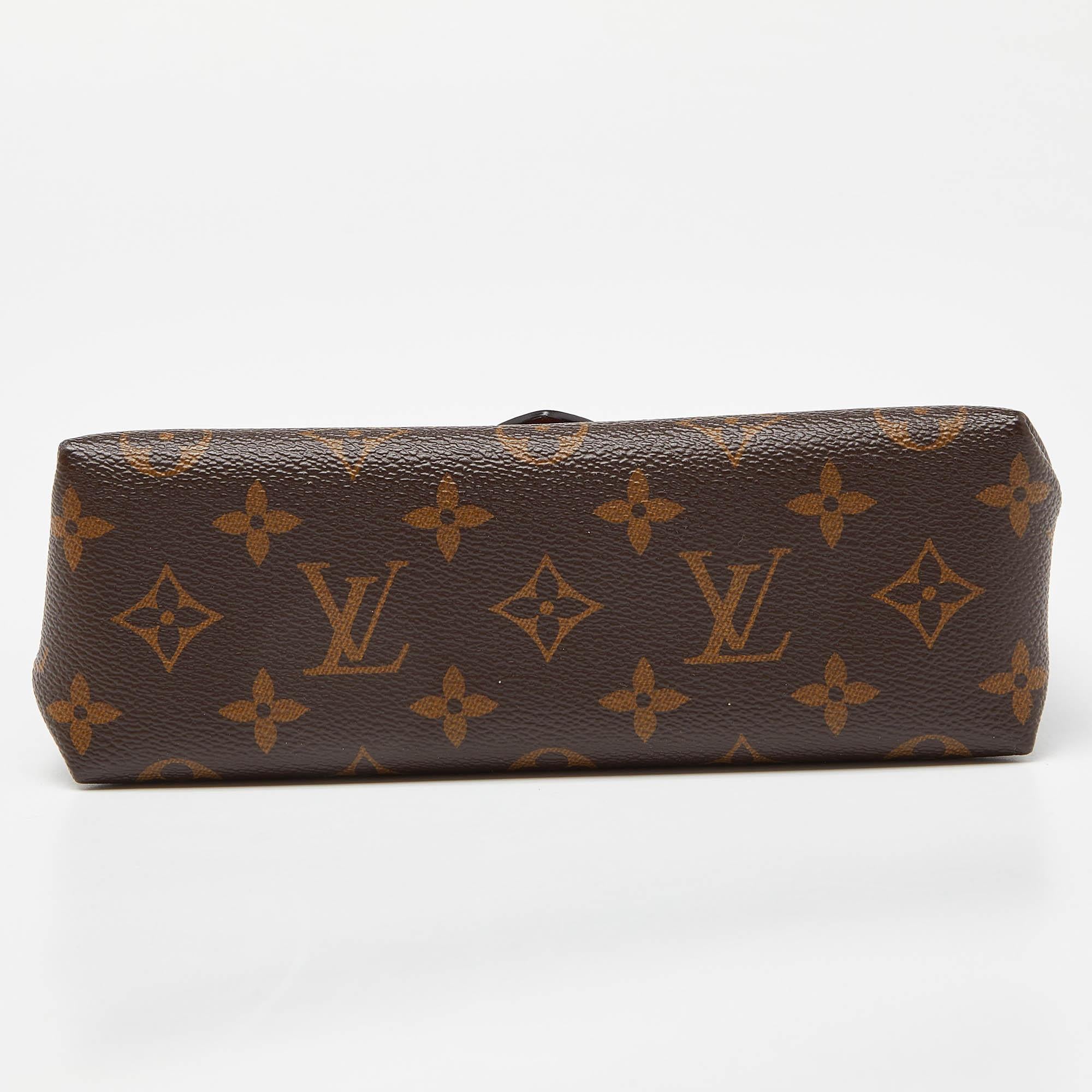 Louis Vuitton Coquelicot Monogram Canvas Locky BB Bag 1