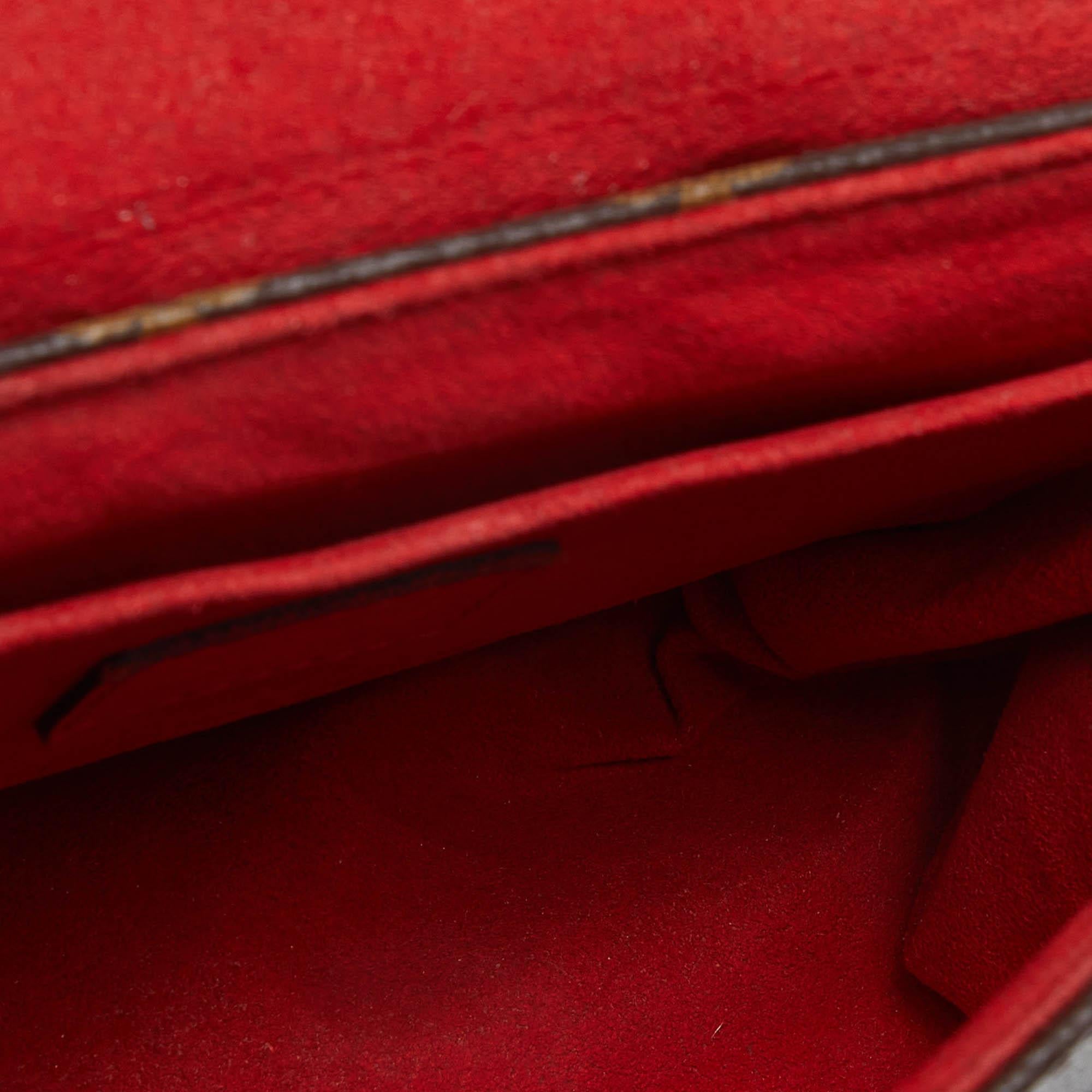 Louis Vuitton Coquelicot Monogram Canvas Locky BB Bag 2