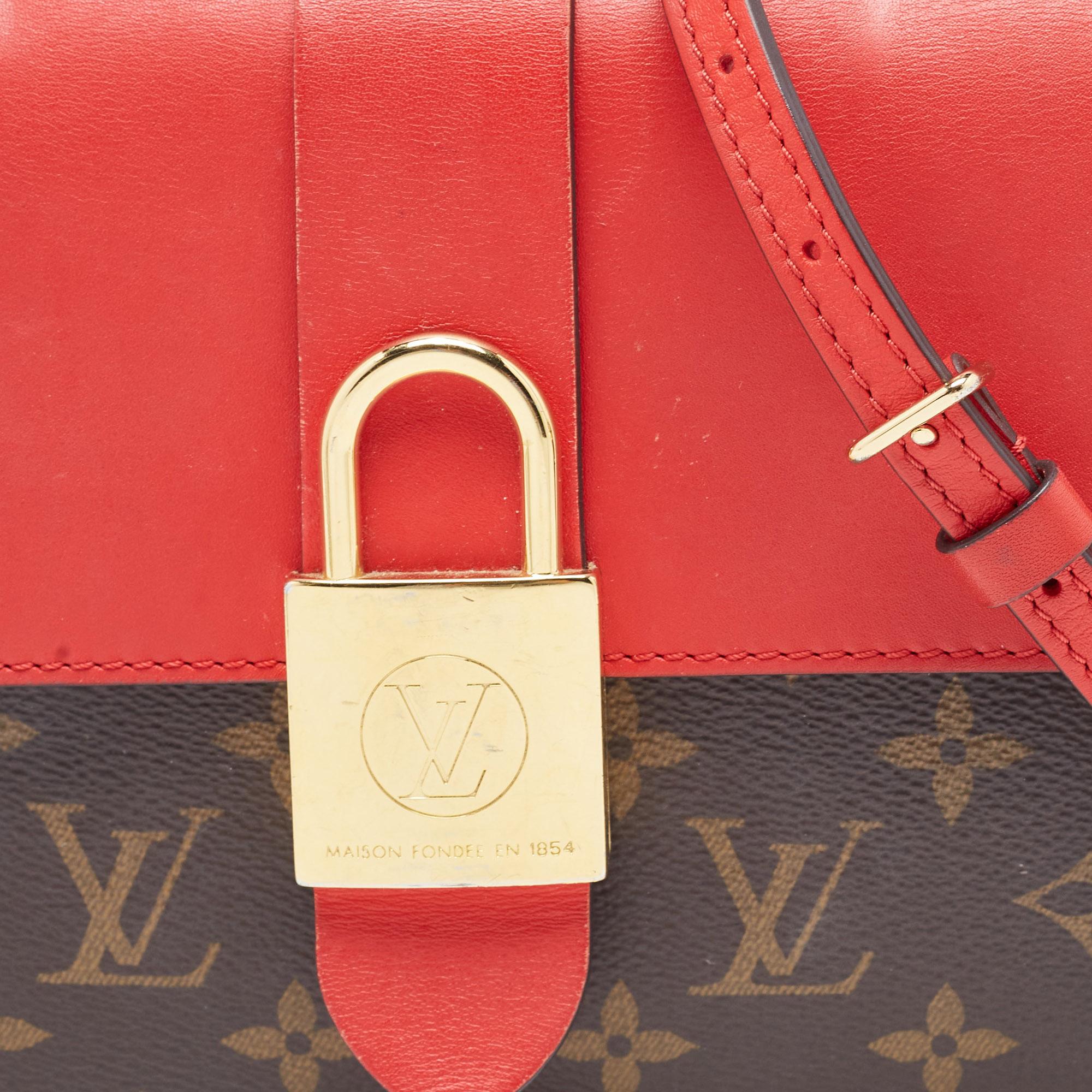 Louis Vuitton Coquelicot Monogram Canvas Locky BB Bag 4
