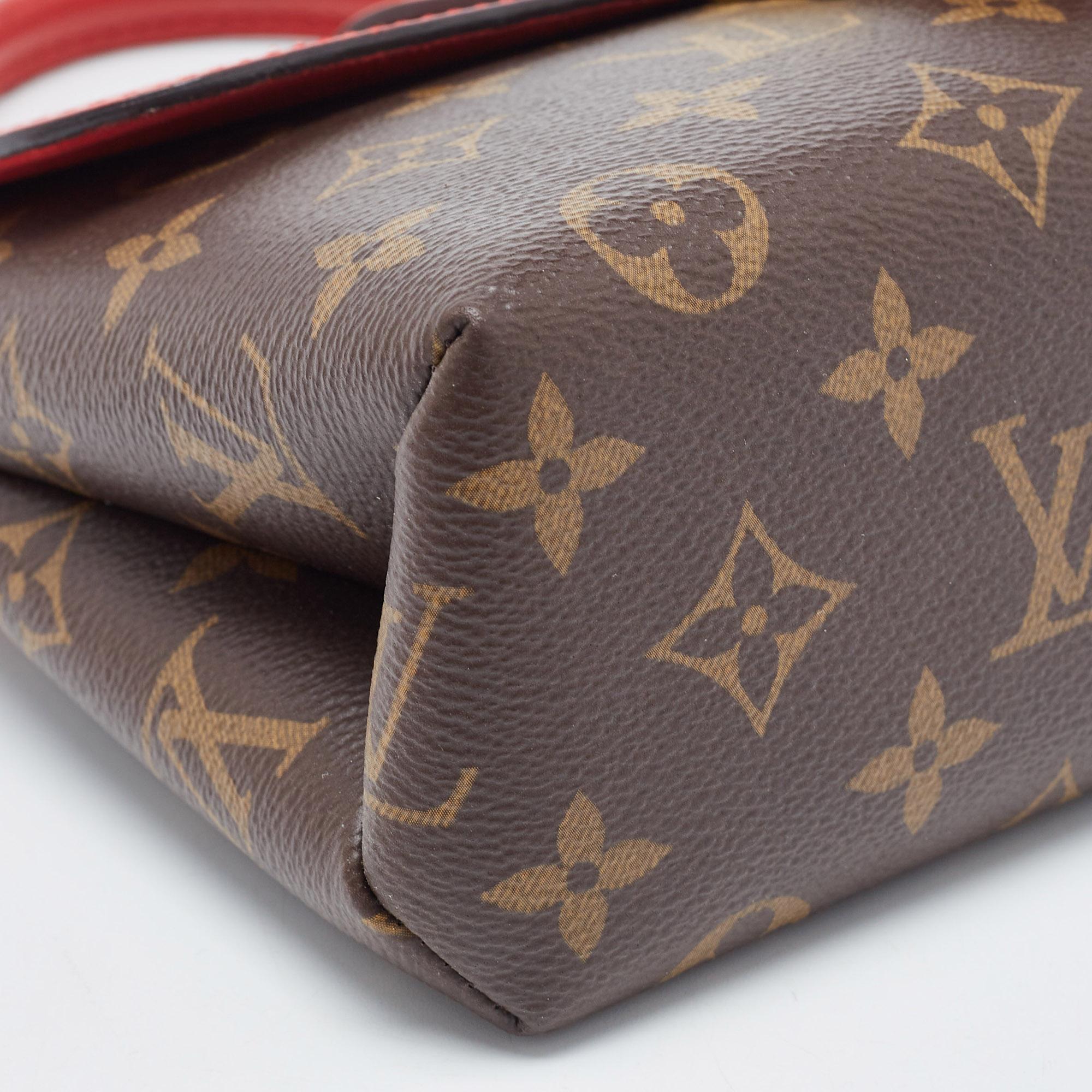 Louis Vuitton Coquelicot Monogram Canvas Locky BB Bag 5