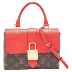 Louis Vuitton Coquelicot Monogram Canvas Locky BB Bag