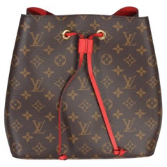 Louis Vuitton Coquelicot Monogram Segeltuch Neonoe MM