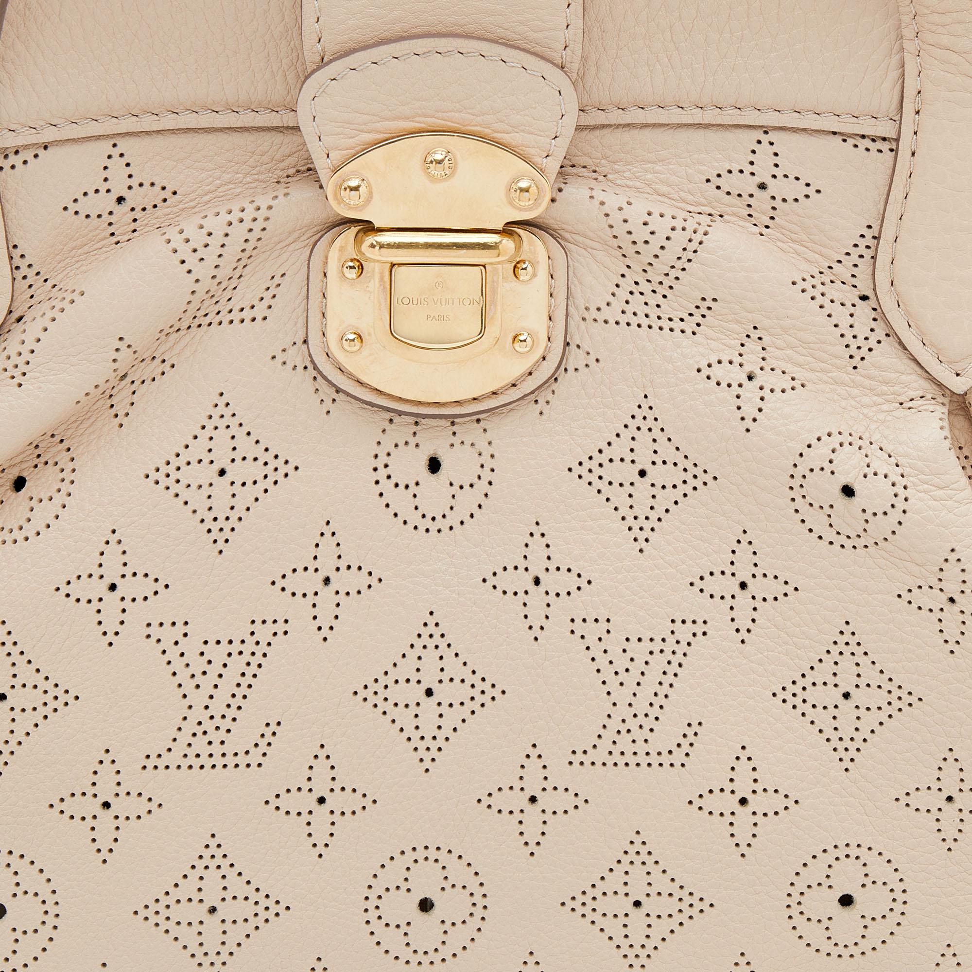 Louis Vuitton Coquill Monogram Mahina Leather Cirrus PM Bag 4