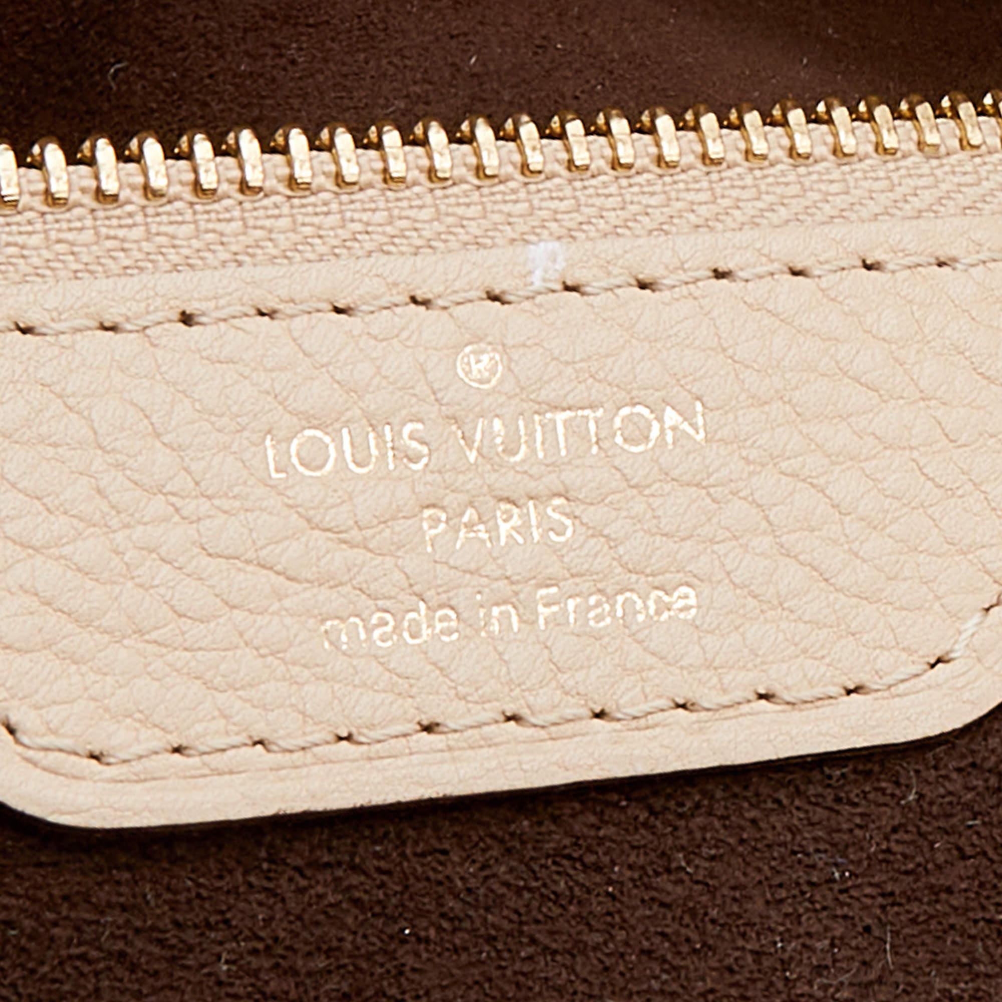 Louis Vuitton Coquill Monogram Mahina Leather Cirrus PM Bag 2