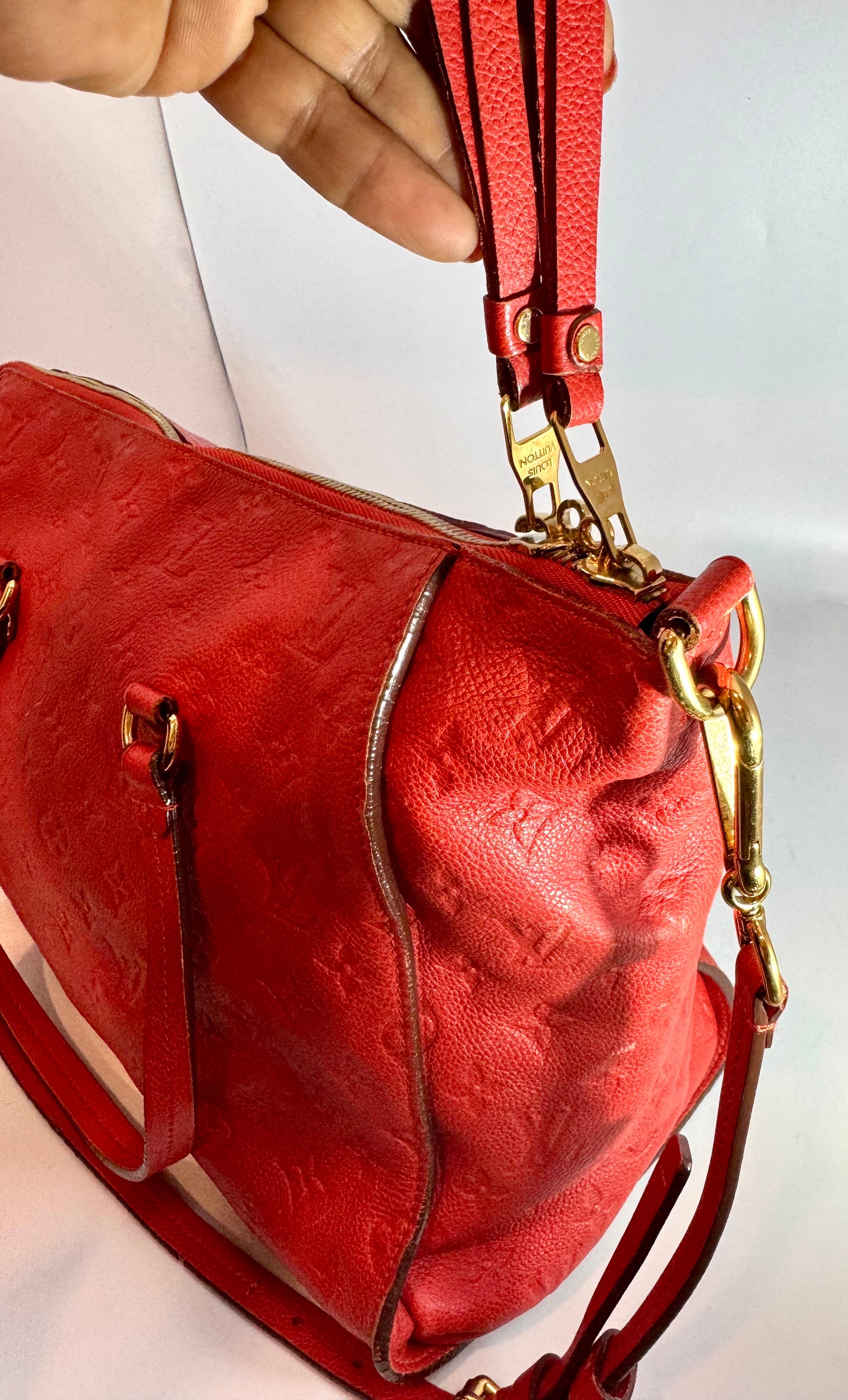 Louis Vuitton Coral Empreinte Leather Lumineuse PM , Monogram with Box and Bag en vente 6