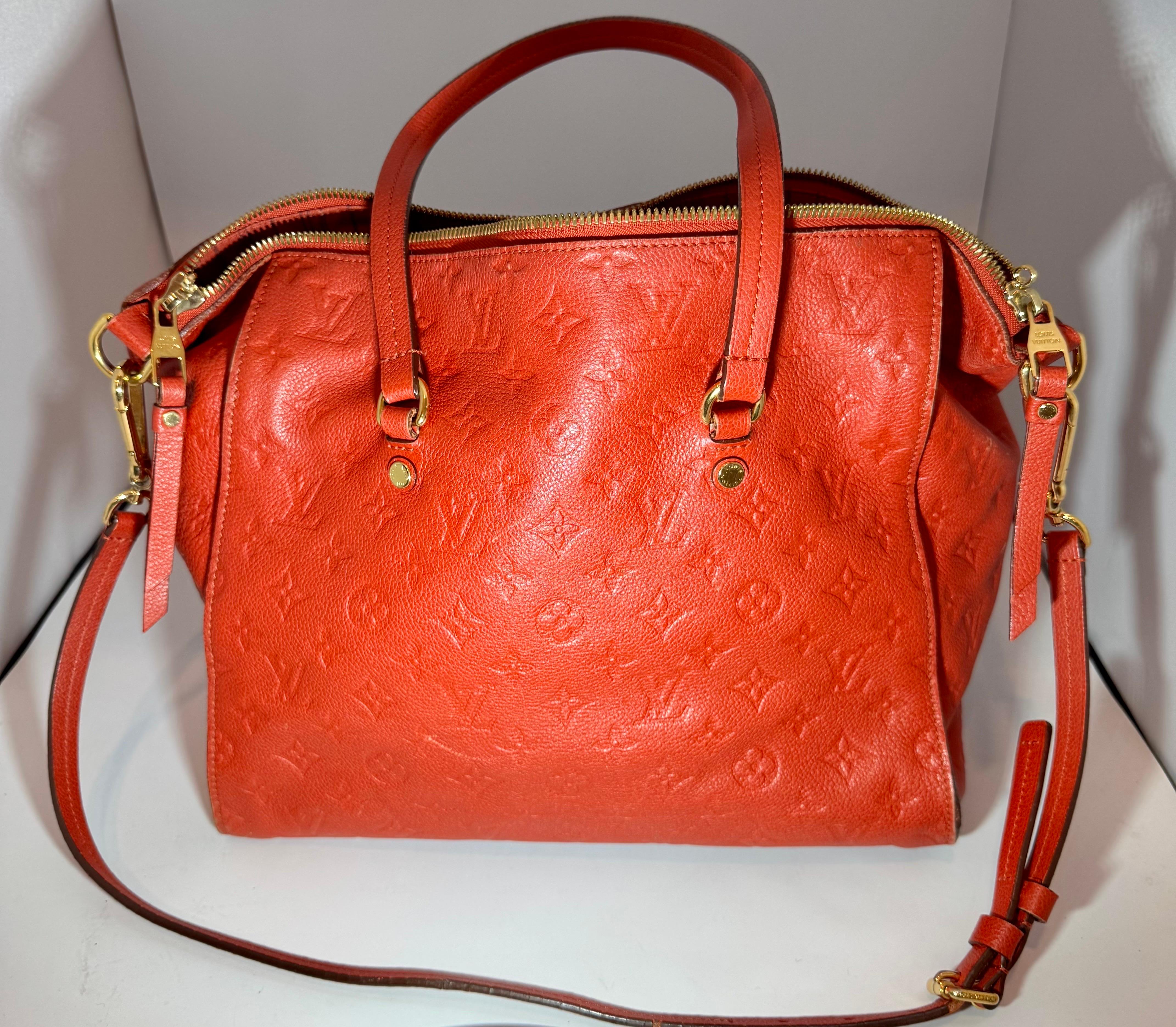 Louis Vuitton Coral Empreinte Leather Lumineuse PM , Monogram with Box and Bag en vente 7