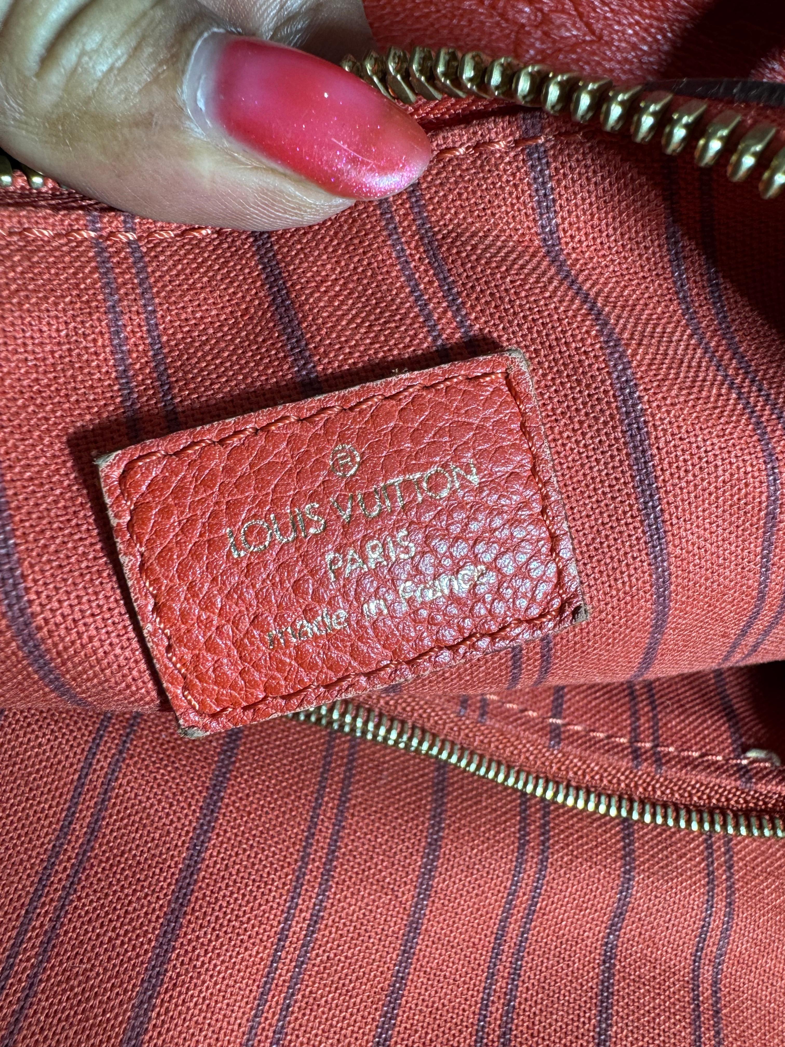 Louis Vuitton Coral Empreinte Leather Lumineuse PM , Monogram with Box and Bag en vente 8